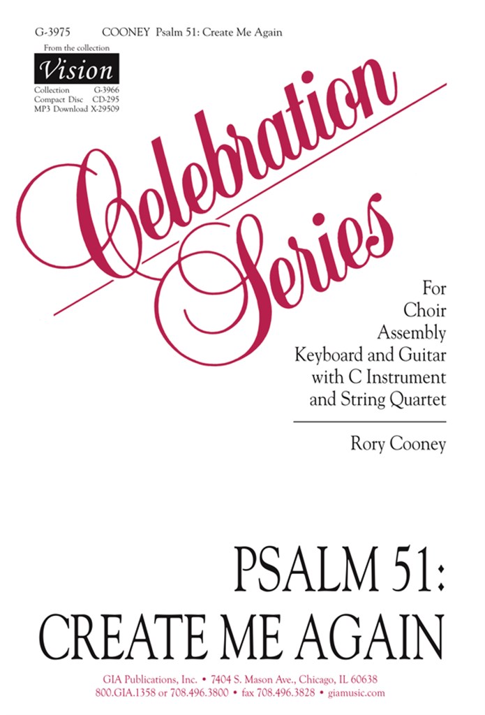 Psalm 51: Create Me Again - Instrument